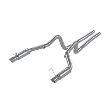 MBRP S7270AL SS STREET CAT BACK EXHAUST FOR 2007-2010 FORD SHELBY GT500 5.4L V8 picture