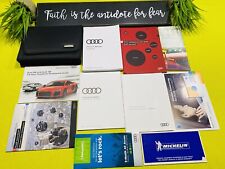 💥 2018 AUDI R8 OWNERS MANUAL SET 5.2L 610hp 540hp R8 PLUS V10 COUPE SPYDER 💥 picture