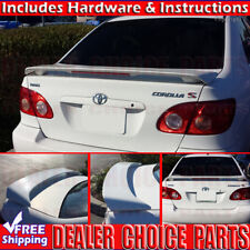 For 2003 04 05 06 07 2008 Toyota Corolla Factory Style Spoiler Wing w/LED PRIMER picture