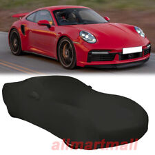 Satin Stretch Indoor Full Car Cover Scratch Dustproof for Porsche 911 GT2 GT3 picture