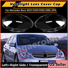 For Mercedes-Benz W251 R350 R500 2006-2010 Right Left Side Headlight Lens Shell picture