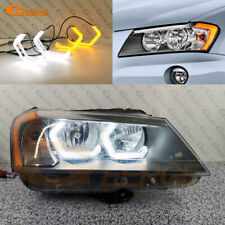 For BMW X3 F25 Pre LCI Concept M4 Iconic Style LED Angel Eyes Kit Halo Rings picture
