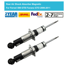 Pair Rear LH RH Shock Absorbers w/Magnetic For Ferrari 599 GTB Fiorano GTO 06-11 picture