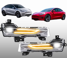 For 2017-2023 TESLA MODEL 3/Y  MODIFIED FOG LIGHT LAMP  LEFT & RIGHT picture