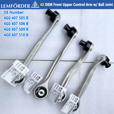 4x Lemforder Front Upper Control Arm w/ Ball Joint OEM for Audi A4 A5 Q5 RS5 S4 picture