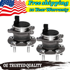 Pair Rear Hub and Wheel Bearing AssemblyFor 2012-2018 Ford Focus 2.0L 1.0L 5 Lug picture