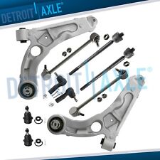 10pc Front Lower Control Arms Sway Bars Tie Rods for 2014-2018 Jeep Cherokee AWD picture
