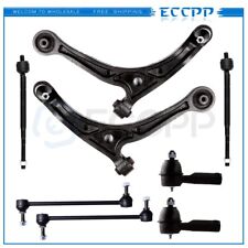 8pcs For 2002-2004 Honda Oddssey Front Lower Control Arms Tie Rods Sway Bars Kit picture