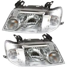 Headlight Set For 2005 2006 2007 Mercury Mariner Left and Right With Bulb 2Pc picture