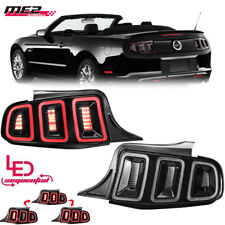 LED Sequential Tail Lights For 2010-2014 Ford Mustang Turn Signal Rear Lamps picture