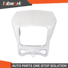 Labwork Head Light Cover Mask White 02-23 For SUZUKI DR-Z DRZ 400S SM DR 200 650 picture