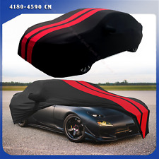 For Mazda RX-7 RX-8 Red/Black Full Car Cover Satin Stretch Indoor Dust Proof A+ picture