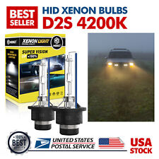 Set of 2 4200K D2S HID Xenon Bulbs Headlight For Rolls-Royce Phantom 2004-2011 picture