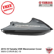 OEM YAMAHA 2015-2019 VXR WaveRunner Cover Gray/Black - MWV-CVRVR-BC-19 picture