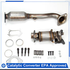 Both Front & Rear Pair For 2010-2011 Honda CRV/CR-V 2.4L Catalyts Converters picture