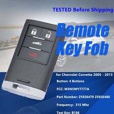for Chevrolet Corvette 2005 2006 2007 2008-2013 Smart Remote Key Fob M3N5WY7777A picture