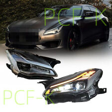 FITS For Maserati Quattroporte 13-20 DRL AFS Front Lamps Upgrade LED Headlights picture