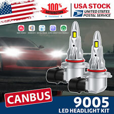 2Pcs 9005(HB3) LED Headlight High Beam Bulb 6000K CANBUS For Plymouth Prowler picture