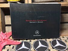 2005 MERCEDES BENZ SLR MCLAREN OWNERS MANUAL ((BUY OeM)) FAST SHIP picture