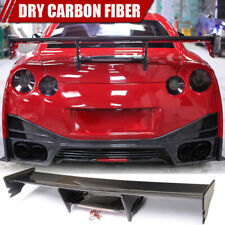 For Nissan R35 GT-R GTR 2009-2021 Rear Trunk Spoiler Boot Wing Lid DRY CARBON picture