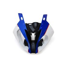 Blue White Front Headlight Upper Fairing Cowl Nose For BMW S1000RR 2017 2018 picture