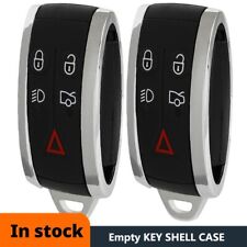 2 Replacement For Jaguar XF XK XKR 2009 2010 2011 2012 Remote Key Fob Shell Case picture