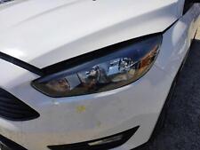 Used Left Headlight Assembly fits: 2018 Ford Focus halogen aluminum bright trim picture
