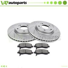 Drill Front Brake Pads And Rotors For Mitsubishi Eclipse Galant 2006-2009 294mm picture