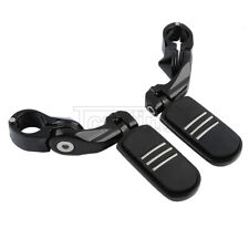 1.25'' Black Short Angled Pegstreamliner Highway Footpeg Fit For Harley Touring picture