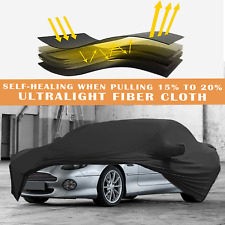 Black Indoor Car Cover Stain Stretch Dustproof For Aston Martin DB7 9 11 picture