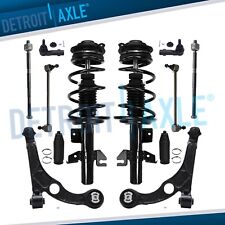 Front Struts Lower Control Arms Tie Rods Sway Bars for 2013 - 2016 Dodge Dart picture