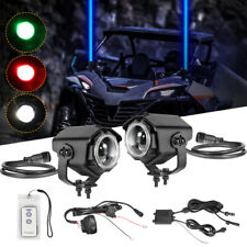 For Can-am Maverick Laser Whip Light Kit W/Remote RGBW Pair UTV Multi-Function  picture