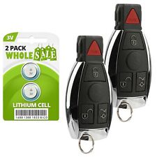 2 Replacement For 2008 2009 2010 2011 2012 Mercedes Benz C300 Key Fob Remote picture