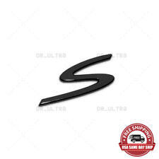20+ Gloss Black Porsche 911 Taycan S Letter Rear Badge Liftgate Emblem Deck Lid picture