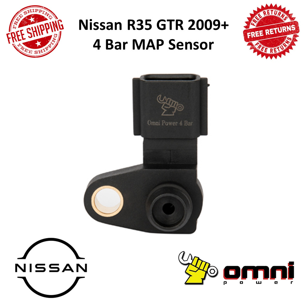 Omni Power #MAP-GTR-4BAR 4 Bar Map Sensor Fits 2009+ Nissan R35 GTR (1-43+ psi)