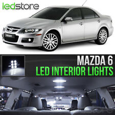 2003-2008 Mazda 6 White LED Lights Interior Kit Package Bulbs MazdaSpeed picture