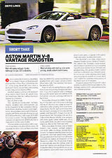 2010 Aston Martin V-8 Vantage Roadster - Classic Article D67 picture