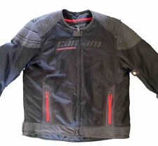 Can-Am Spyder Russel Mesh Hot Weather Motorcycle Jacket Black Men's Large picture