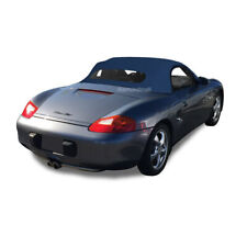 Fits Porsche Boxster 1997-02 Convertible Top & Heated Glass Window Blue Cloth picture