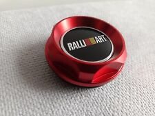 RALLIART RED ENGINE OIL FILLER CAP for MITSUBISHI LANCER EVO 4G63 ECLIPSE GALANT picture