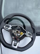 Volkswagen GTI Mk6 Multi Function Steering Wheel Black Leather Genuine Oem 10-14 picture