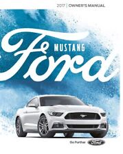 2017 Ford Mustang Owners Manual User Guide picture