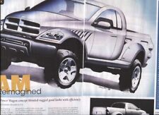 1999 DODGE POWER WAGON CONCEPT TRUCK 3 pg COLOR ARTICLE picture