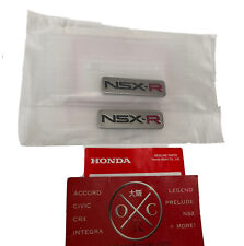 Genuine OEM Honda NSX-R Emblems Door Handle Badges NA1 NA2 Acura Type 91-05 (x2) picture
