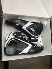 OMP ONE EVO 2013 SUPERLIGHT DRIVING SHOES - SIZE 10.5/11 (EURO 44) - NERO/BLACK picture