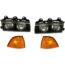 Headlight Driving Head light Headlamp  Driver & Passenger Side for 328 3 Series picture