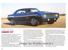 1969 Chevrolet Yenko Camaro 427 - Original Car Print Article J263 picture