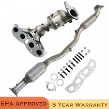 For 2007-2012 Nissan Altima 2.5L Manifold and FlexBoth Catalytic Converters picture