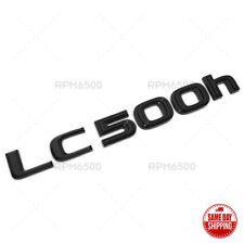 Lexus Trunk Rear LC 500h Letter Logo Badge Emblem Replace F-Sport Gloss Black picture