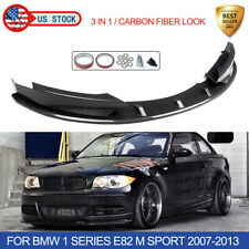 For BMW E82 128i 135i M Sport 2007-2013 Front Spoiler Splitter Lip Carbon Fiber picture